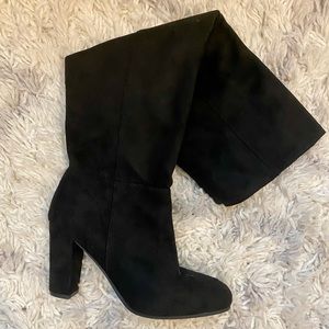 Women’s Suede Franco Sarto Over the Knee Boots